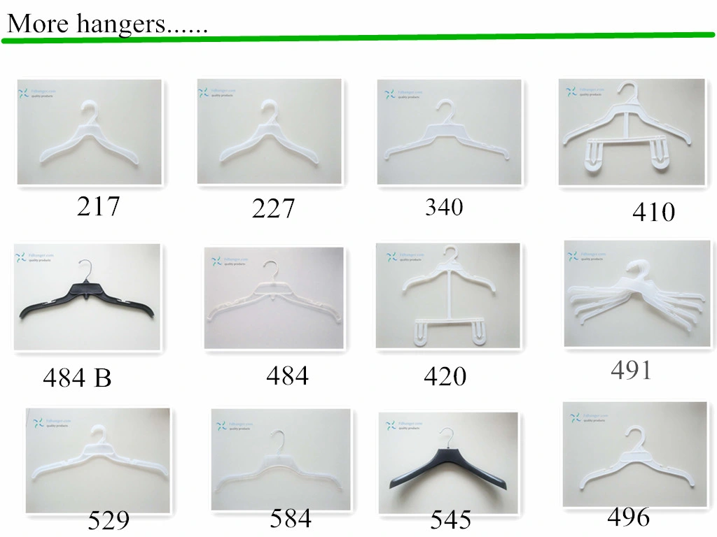 10′′plastic Baby Hanger with Clips, Clip Hanger for Baby Clothes