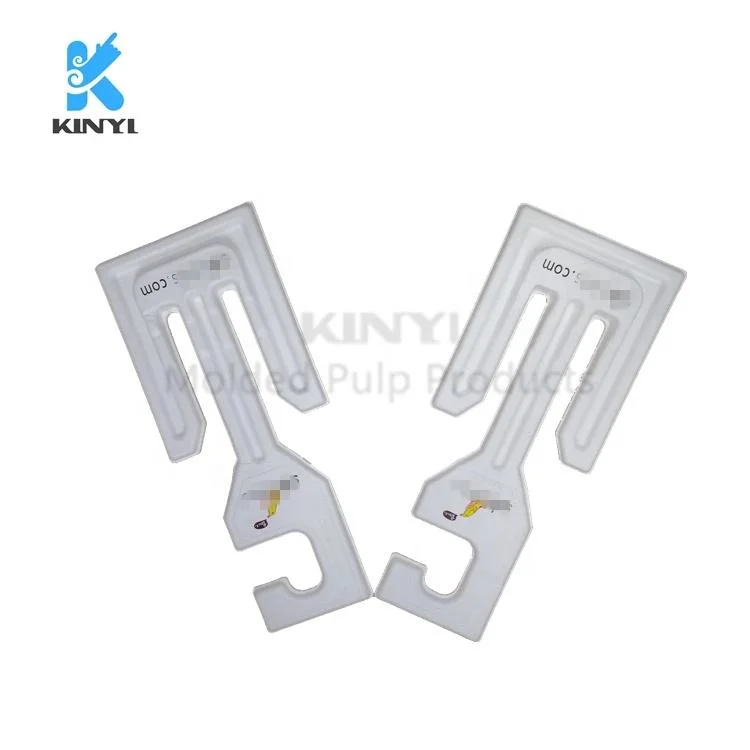 Biodegradable Packaging Molded Pulp Hanger for Baby Cloth